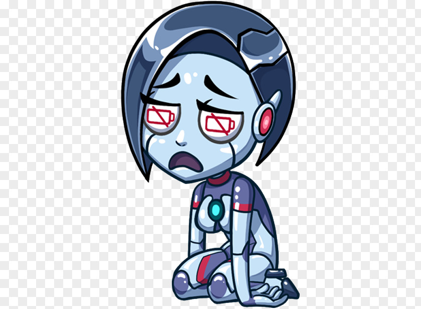 Robot Sticker Telegram LINE Clip Art PNG