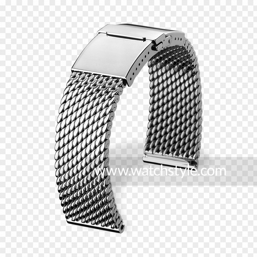 Watch Strap Steel Bracelet Milanesa PNG