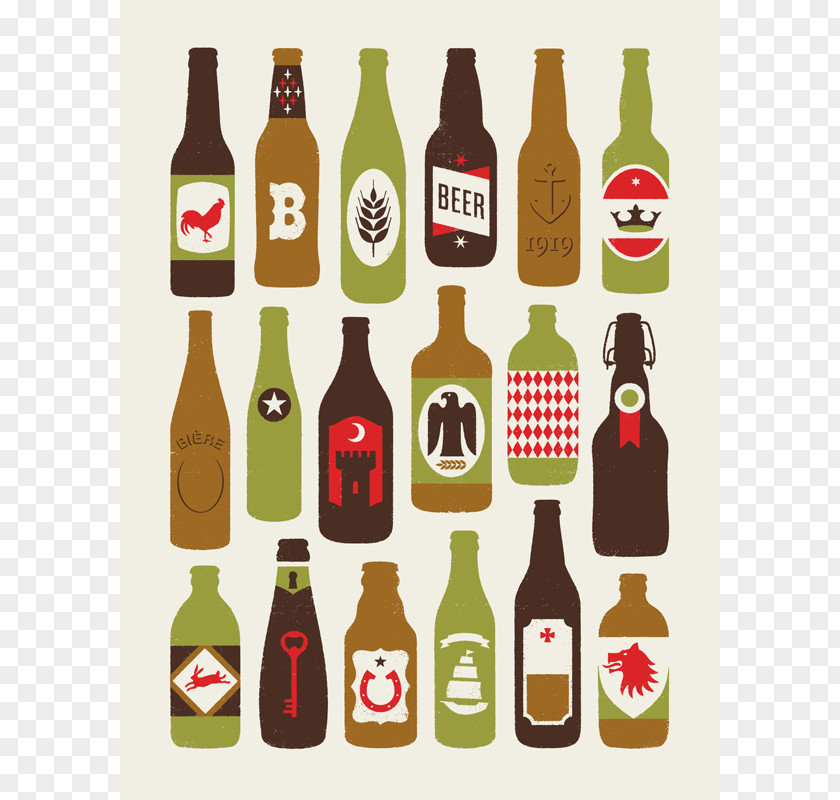 Beer Ad Bottle Glass Openers PNG