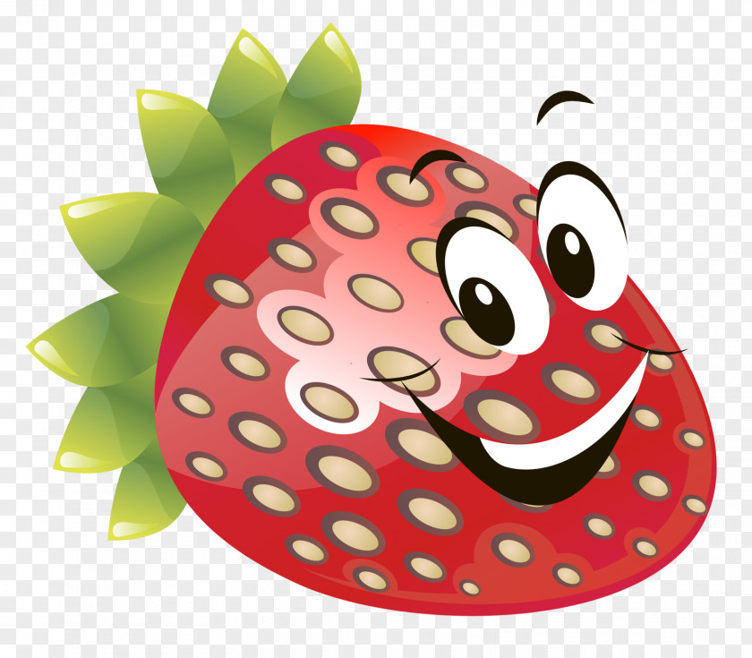 Cartoon Hand Painted Man With Strawberry Fruit Nibblers 2 Crumble Juice PNG