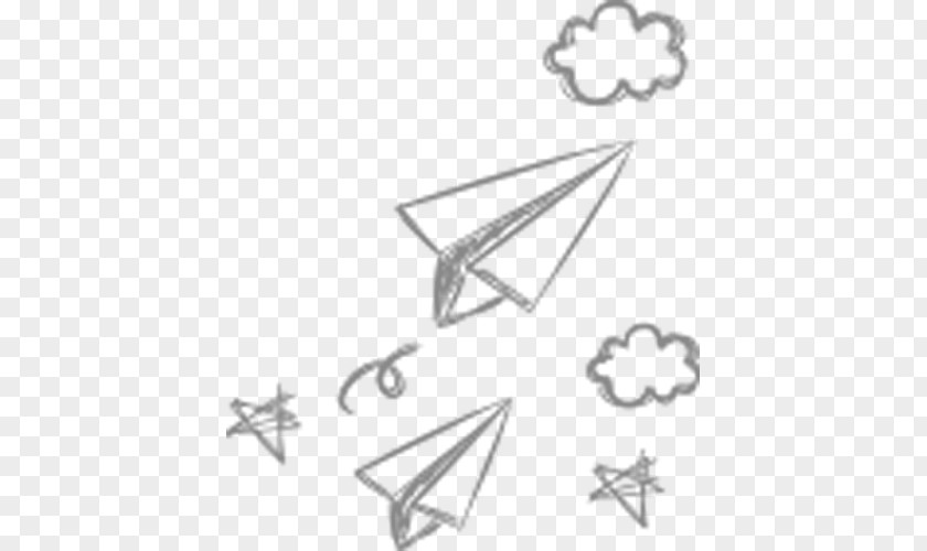 Cartoon Paper Airplane Flying Dreams Plane PNG