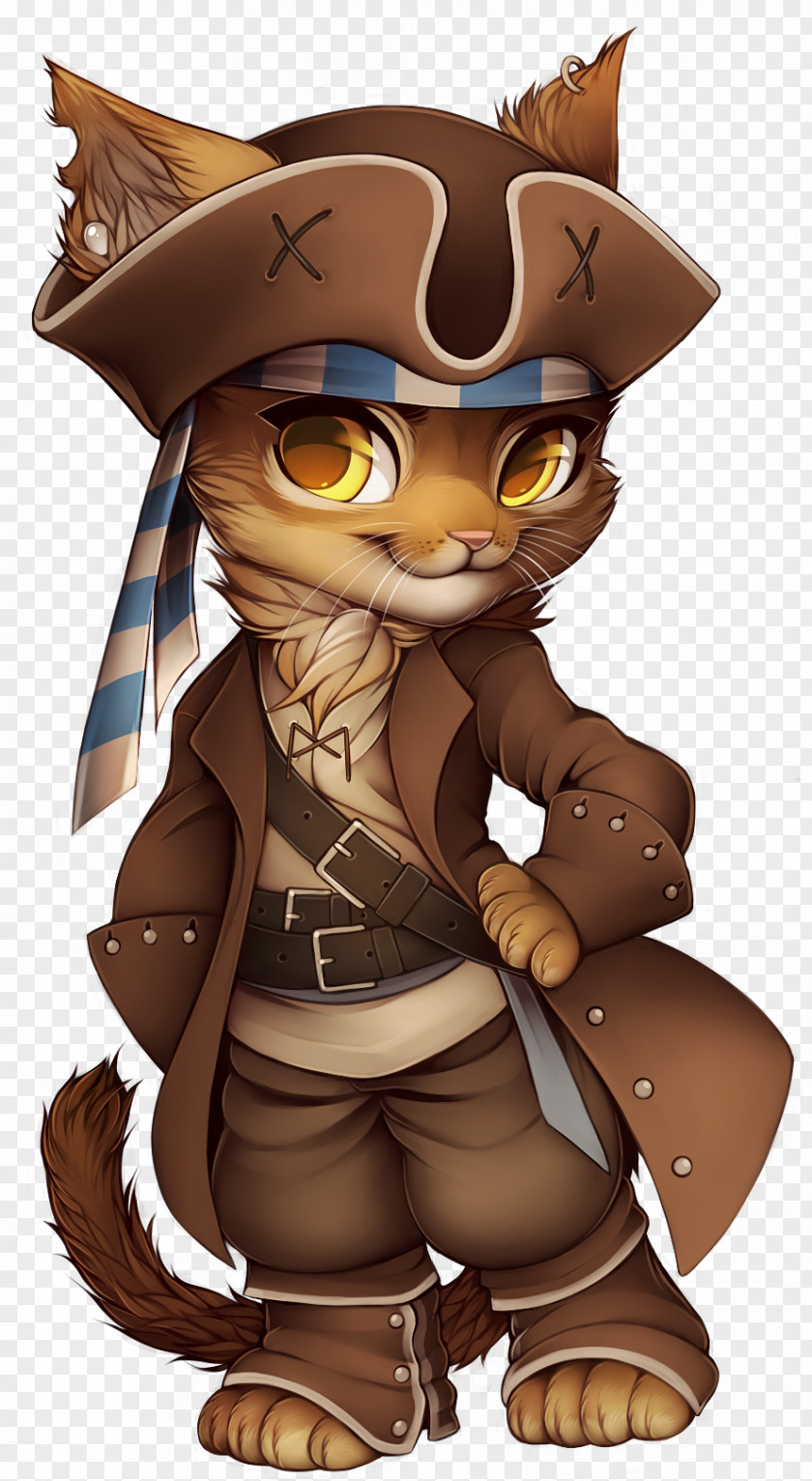 Pirate Cat Cliparts Piracy Costume Clip Art PNG