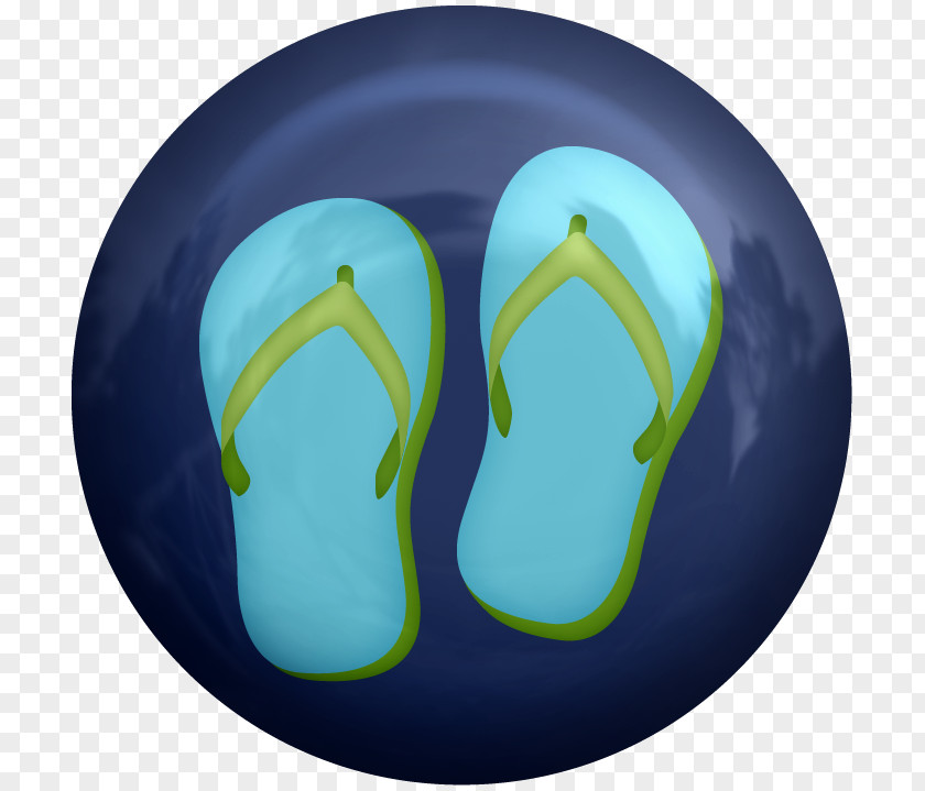 Sandal Plate Background Green PNG