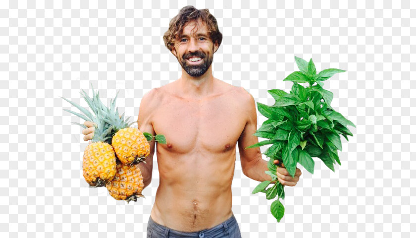 Weightlifting Bodybuilding Daniel McDonald Pineapple Raw Foodism Fruitarianism Nutrition PNG
