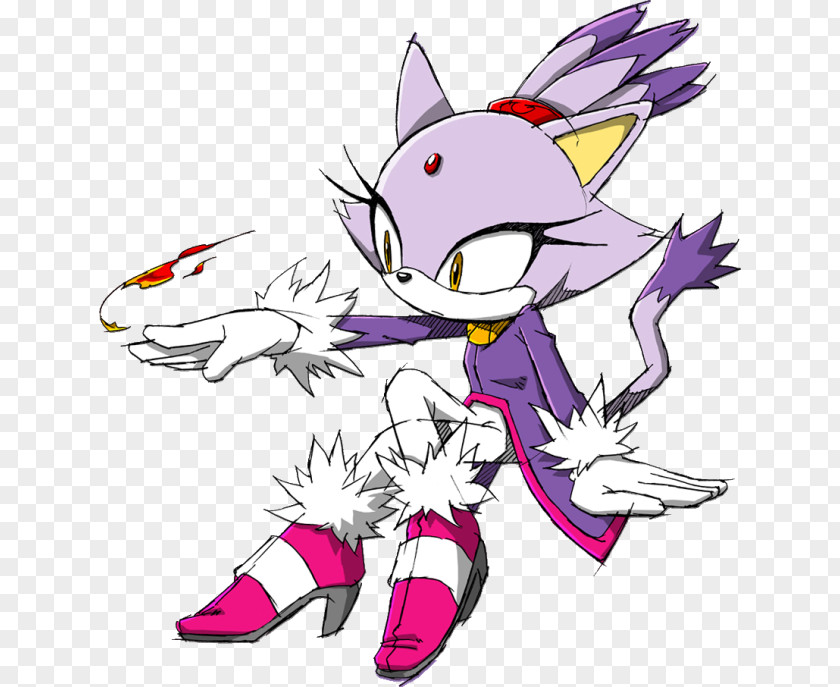 Blaze Sonic Rush Adventure The Hedgehog Forces Shadow PNG
