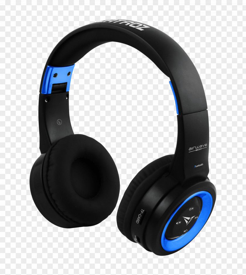 Blue Wireless Gaming Headset Xbox 360 Headphones Bluetooth Microphone PNG