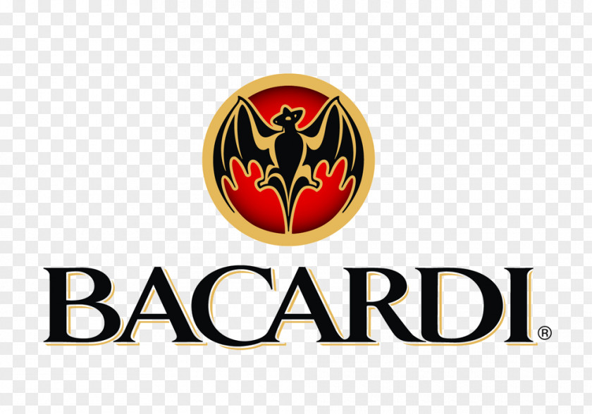 Business Distilled Beverage Rum Logo Brand Bacardi PNG