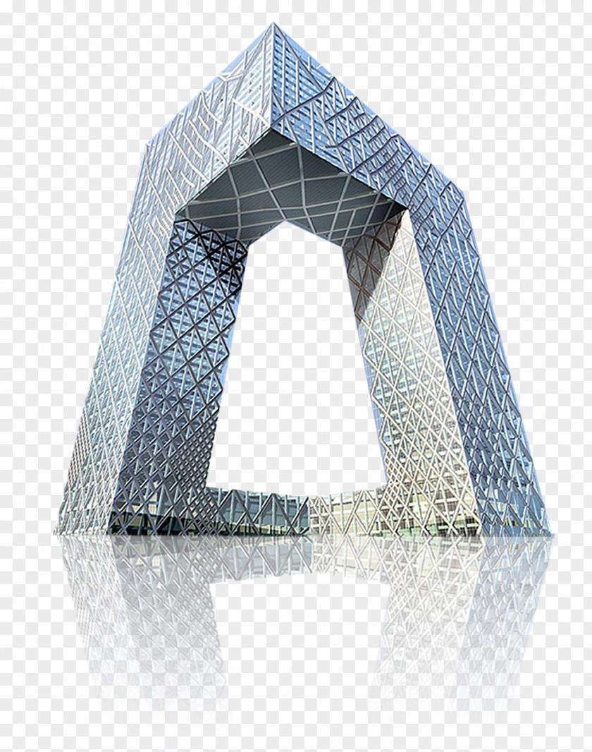 CCTV Tower Headquarters China Central Television CCTV-3 CCTV-9 PNG