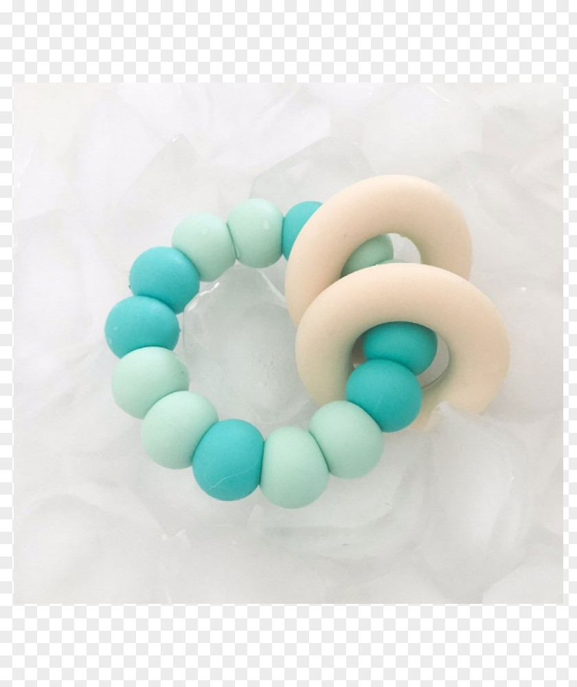 Gummi Worm Day Teether Guma Silicone Turquoise Hair Tie PNG