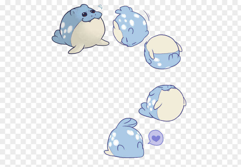 Pokémon Crystal Spheal Art Academy Sealeo PNG