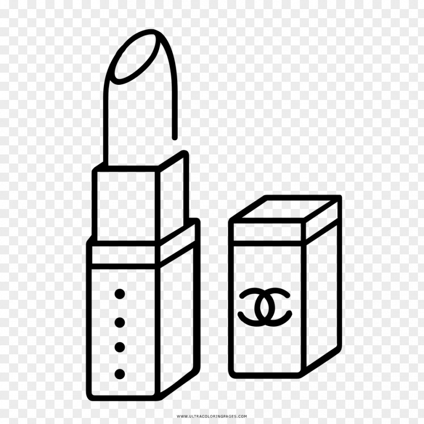 Prints Drawing Coloring Book Line Art Lipstick PNG