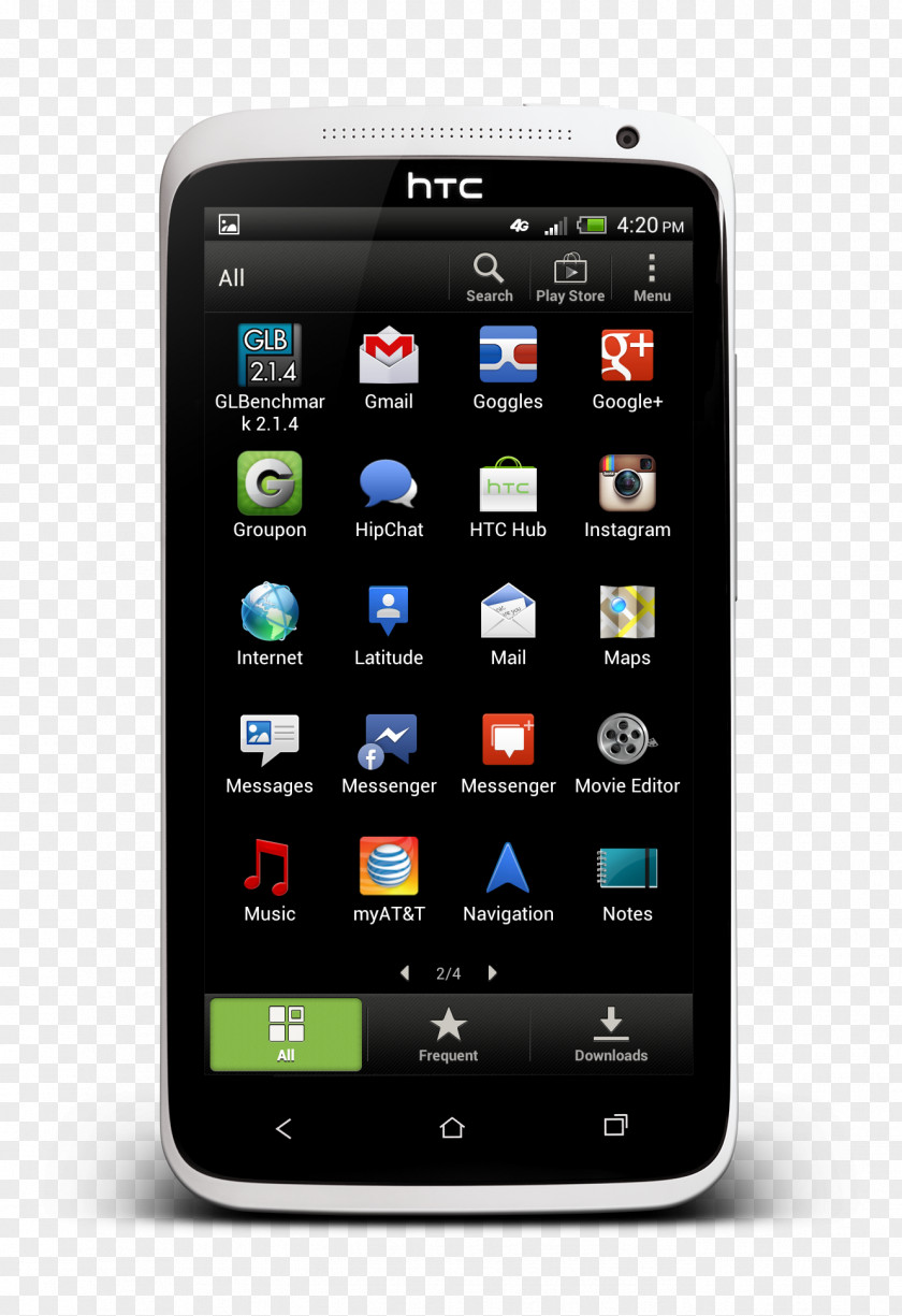Smartphone Feature Phone HTC One X Handheld Devices PNG