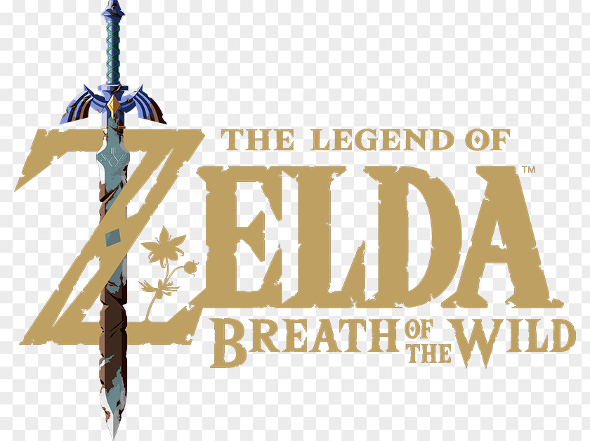 The Legend Of Zelda: Breath Wild Logo Video Game Brand Font PNG