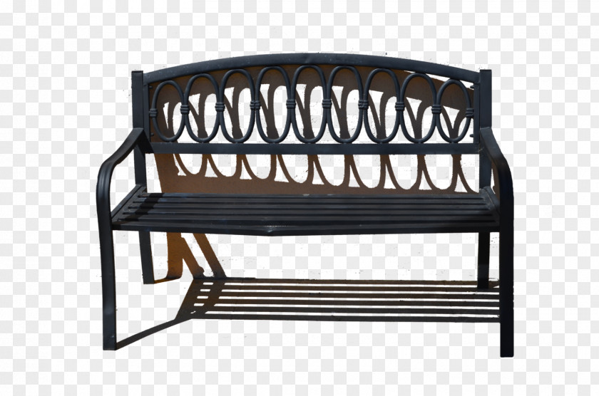 Bench Furniture Metal Chair Couch PNG