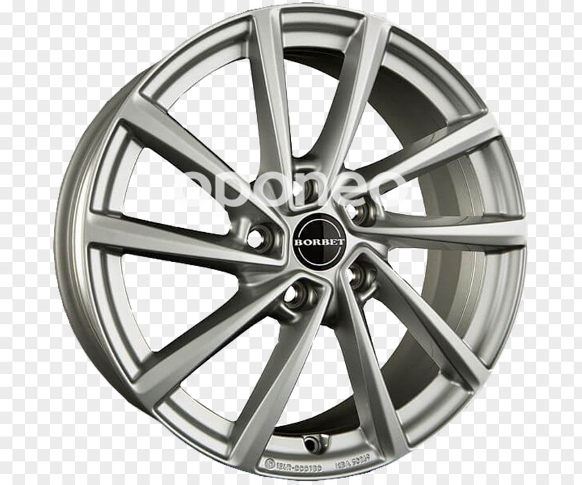 Car Alloy Wheel BORBET GmbH Rim Volkswagen PNG