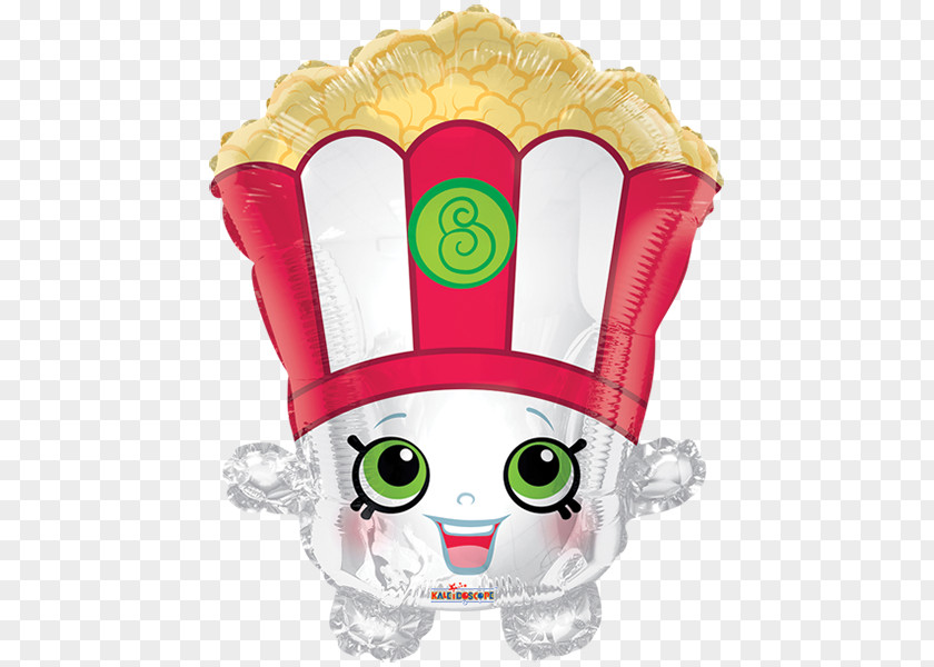 Popcorn Toy Balloon Party Shopkins Market PNG