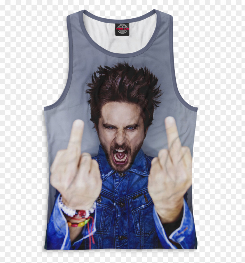 T-shirt Jared Leto Actor Толстовка Male PNG