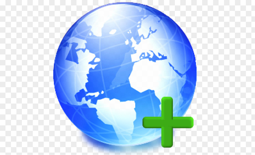 Globe Icon Design Download PNG