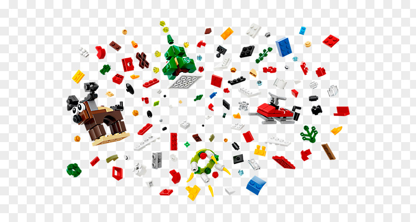 Toy Lego Christmas Build-Up Set 40222 Day Amazon.com PNG