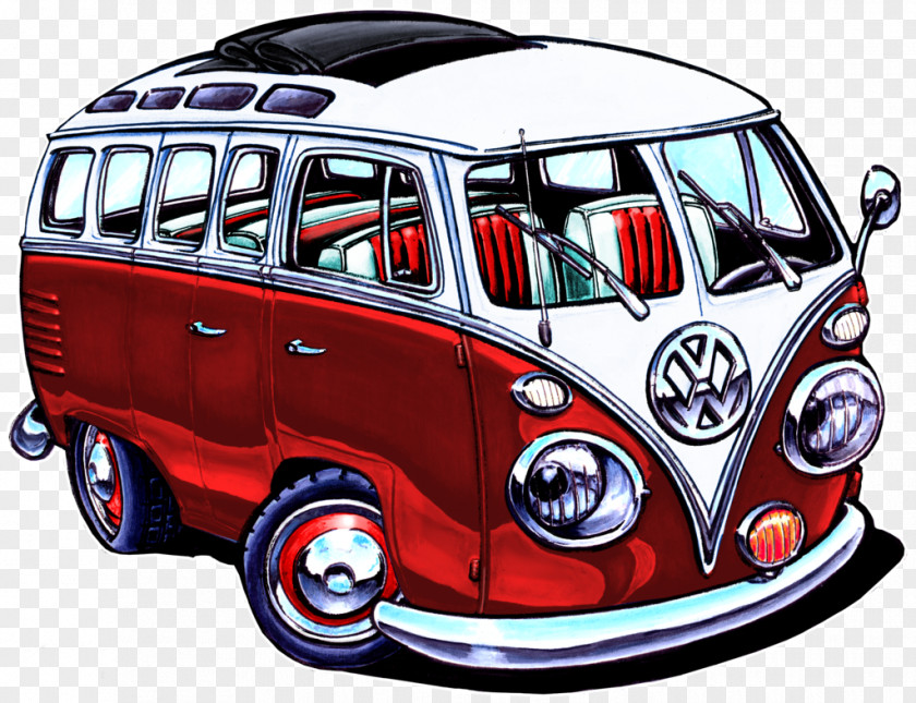 Vw Bus Volkswagen Type 2 Beetle Car Group PNG