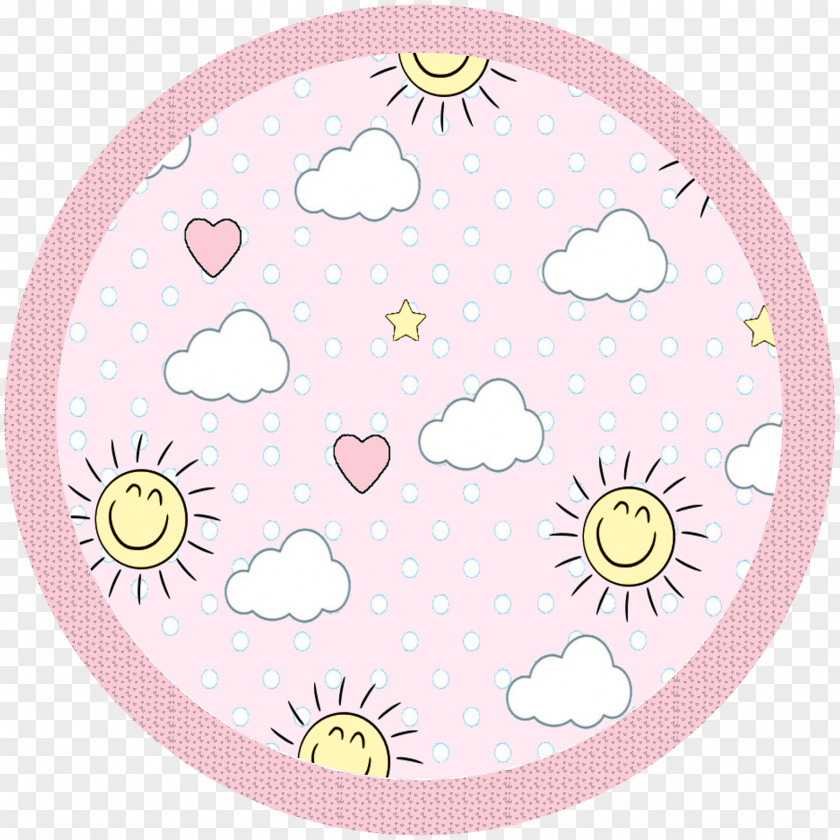 Circle Pink M Point Cartoon PNG