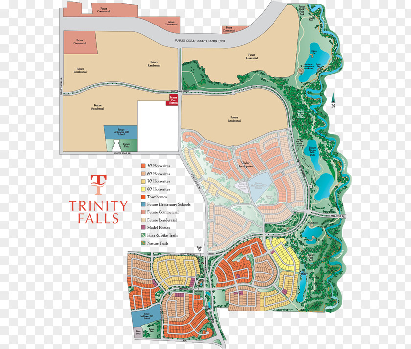 McKinney Trinity Falls Parkway Real Estate Planned Community PNG