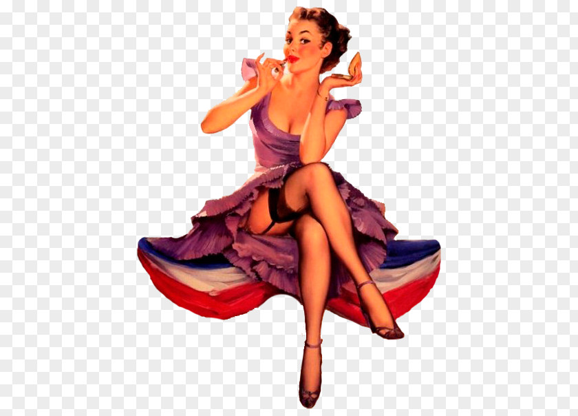 Pin-up Girl Artist Retro Style PNG girl style, others clipart PNG