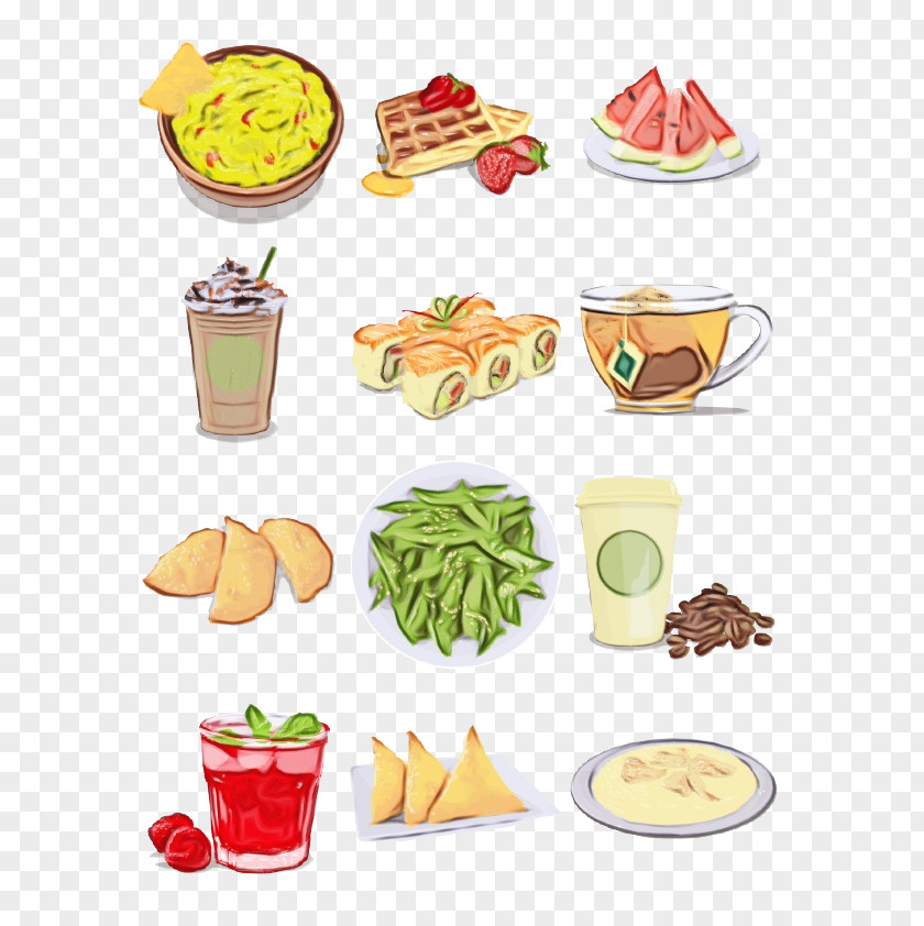 Side Dish French Fries Junk Food Cartoon PNG