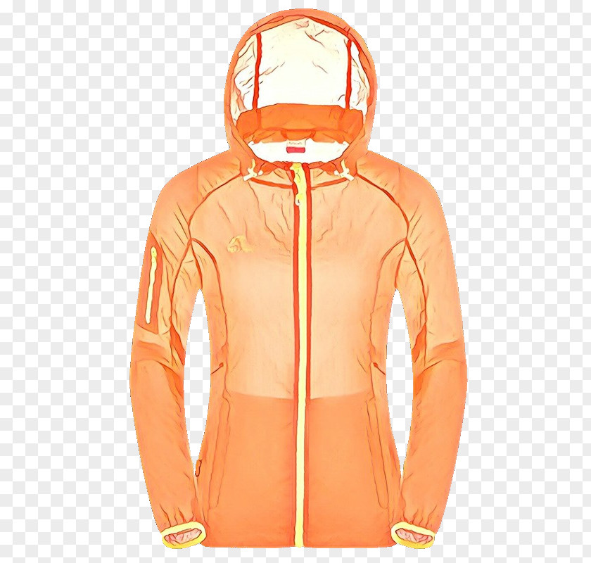 Top Rain Suit Orange Background PNG