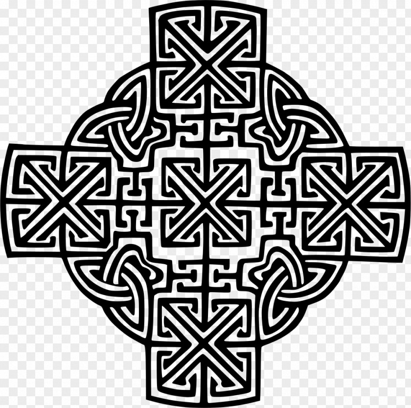 Design Line Art Celtic Knot Clip PNG