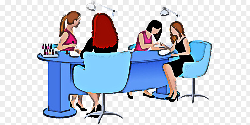 Employment Sitting Cartoon Conversation Job Furniture Sharing PNG