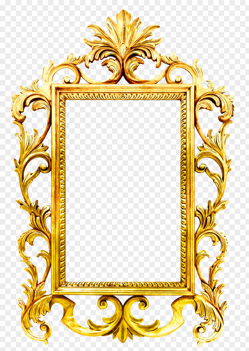 Gold Frame PNG frame clipart PNG