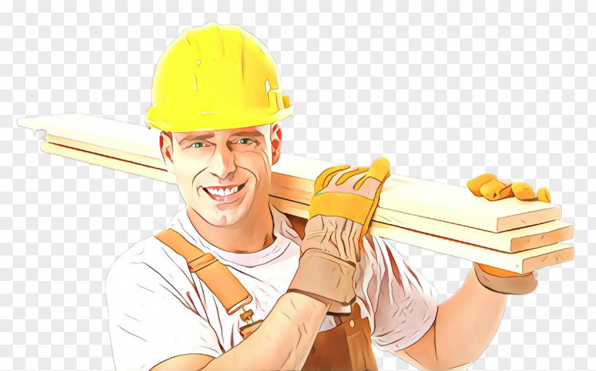 Job Thumb Construction Worker Handyman Hard Hat Baker Junk Food PNG
