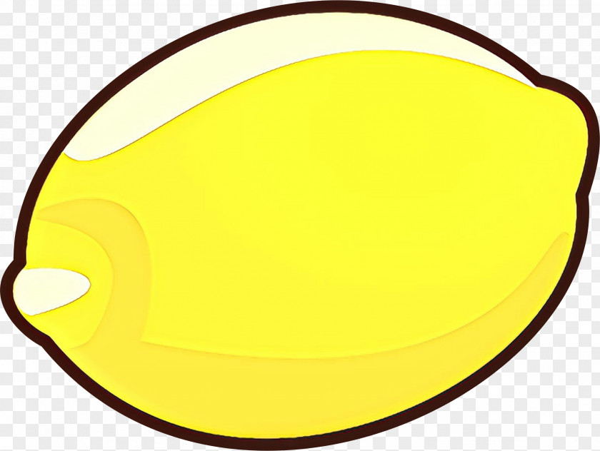 Yellow Circle Oval Tableware PNG