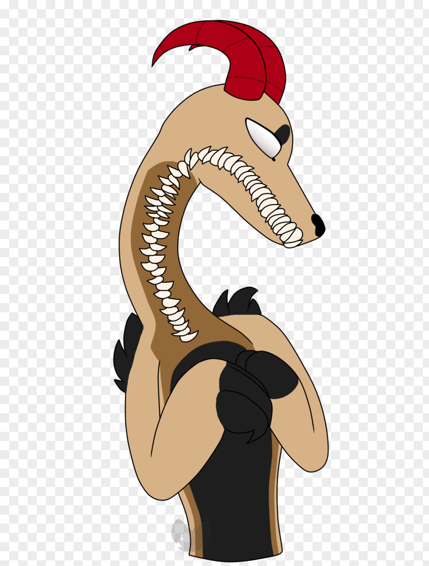 Agony Neck Animal Character Clip Art PNG