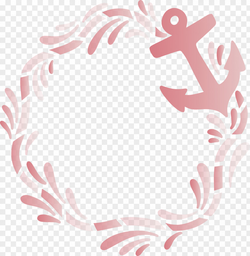 Anchor Frame Sea PNG