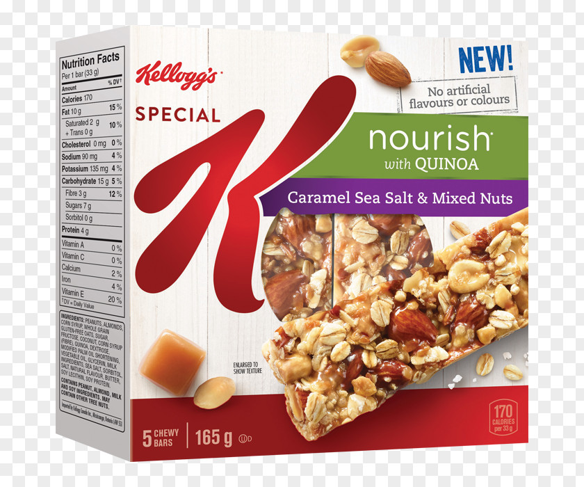 Cashew And Choco Breakfast Cereal Chocolate Bar Rice Krispies Treats Special K Kellogg's PNG