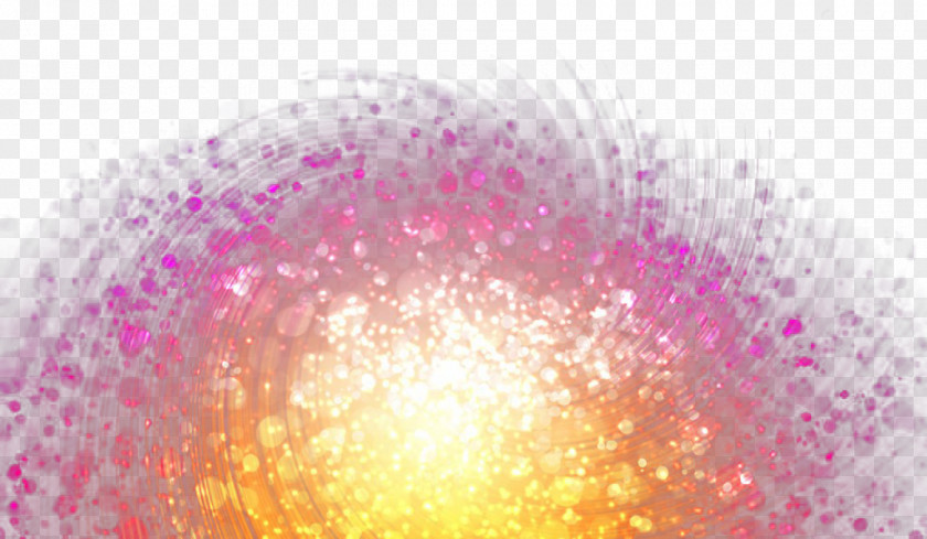 Colorful Clouds Of Interstellar Glitter Close-up Petal Computer Wallpaper PNG
