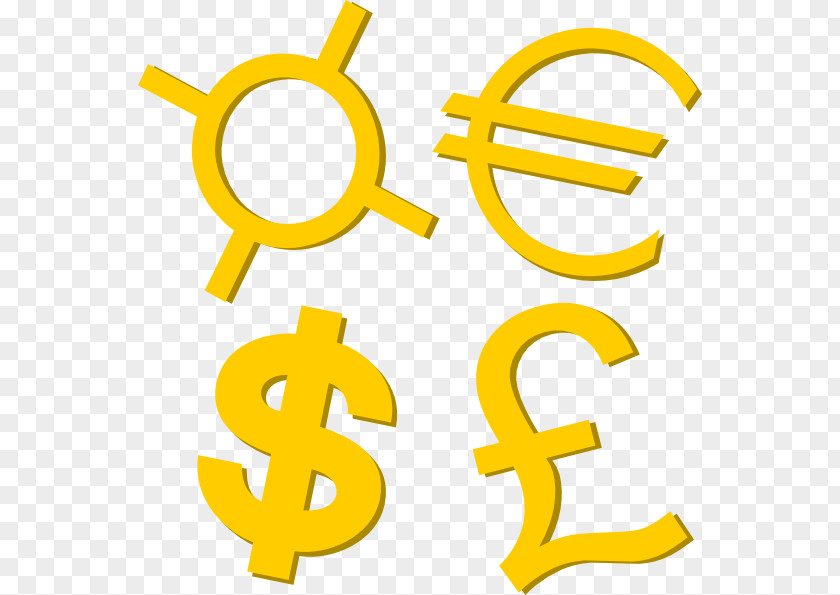 Images Of Money Symbols Currency Symbol Clip Art PNG