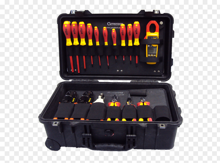 Mala Tool Crimp Pliers Electrical Cable Suitcase PNG