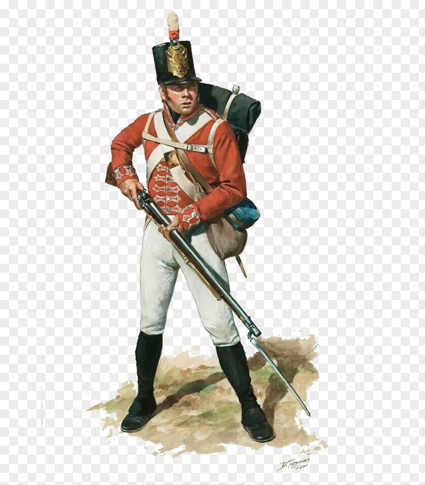 Soldier Napoleonic Wars Peninsular War Of 1812 British Army PNG