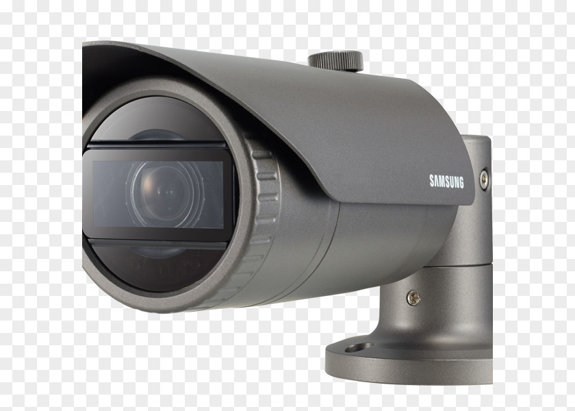 Camera IP Wisenet QNO Ir Bullet Hanwha QNV-6070R Caméra Dôme 2 Megapixels Aerospace PNG