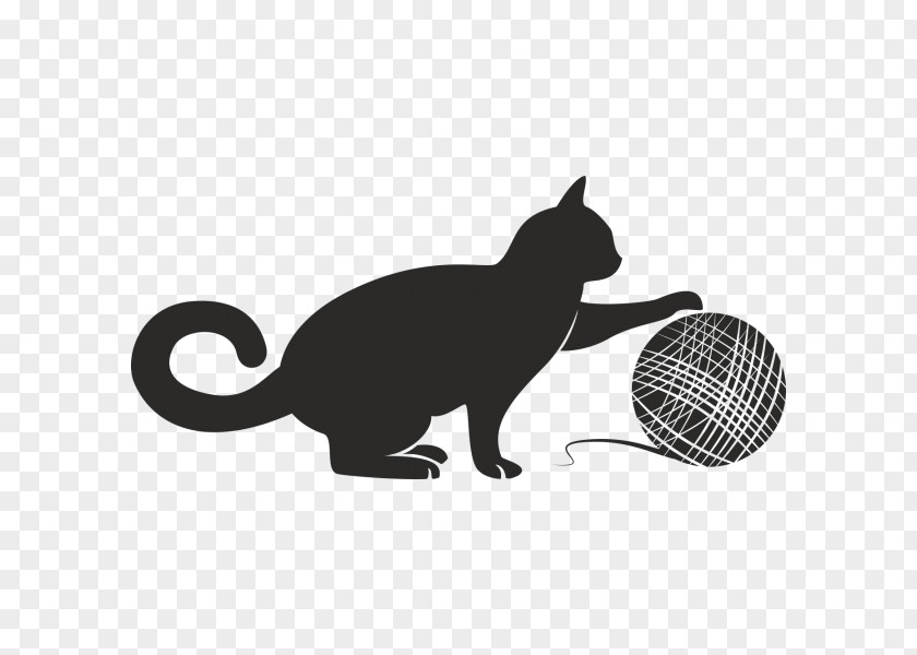 Cat Kitten Yarn Clip Art PNG