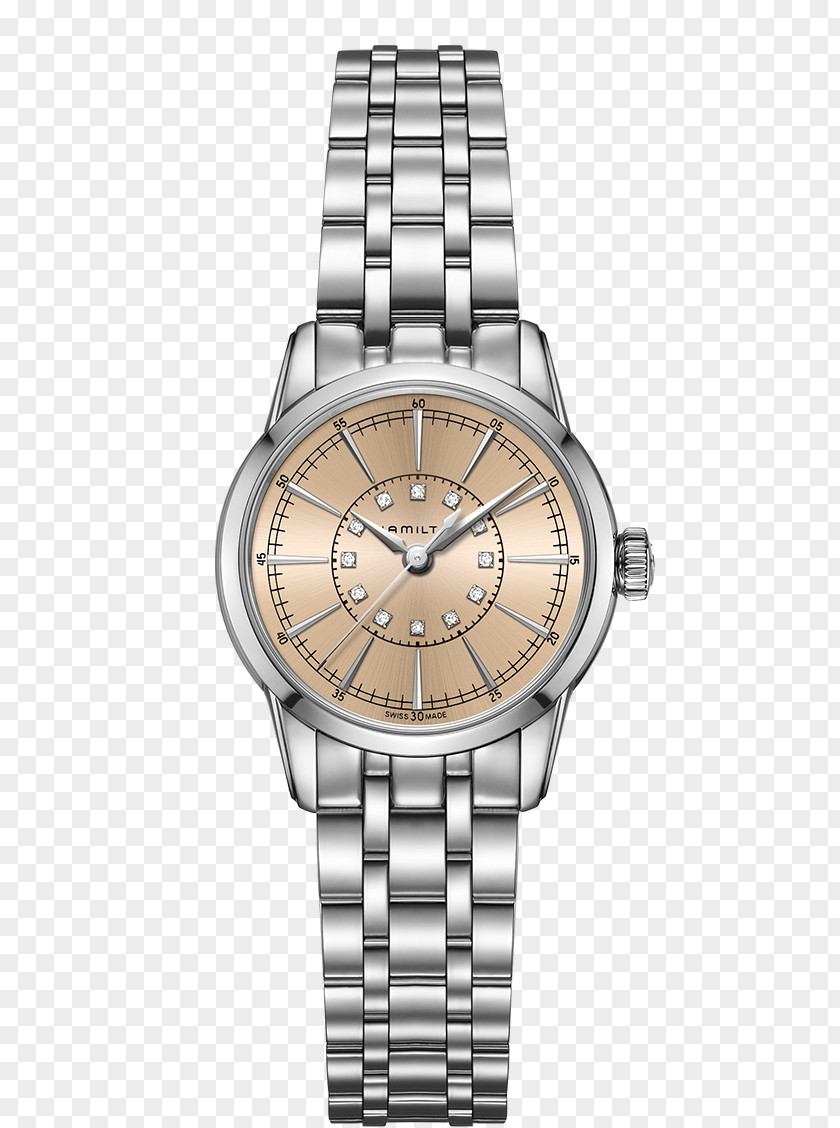 Hamilton Watches Silver Rose Gold Watch Female Table Company Jewellery Diamond Baselworld PNG
