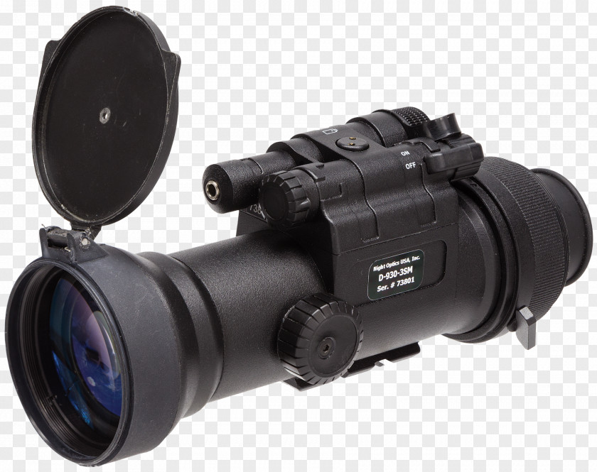 Night Vision Monocular Telescopic Sight Hunting Visual Perception PNG