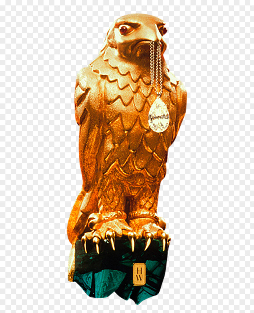 Oscar Statue Bird Of Prey Sculpture Falcon PNG