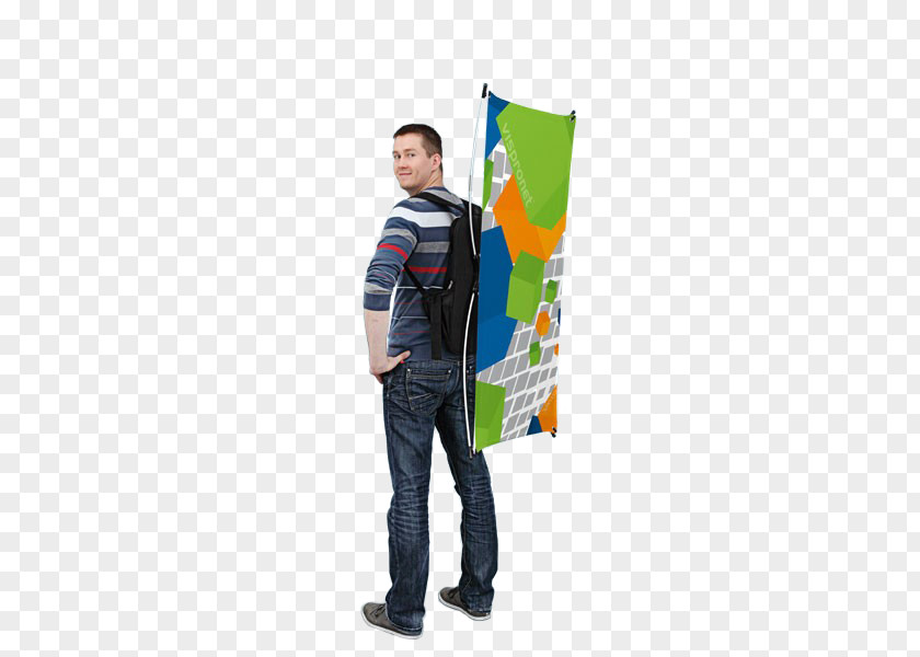 Product Promotion Banner T-shirt Advertising Backpack PNG