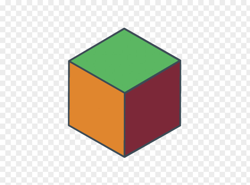 Puzzle Cube Line Angle Pattern PNG