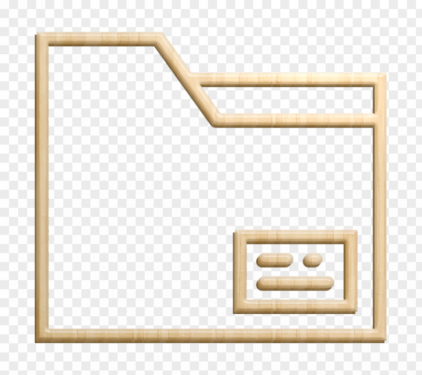 Rectangle Essential Set Icon Folder PNG