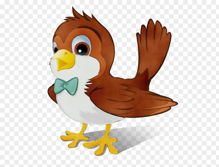 Animal Figure Tail Bird Line Drawing PNG